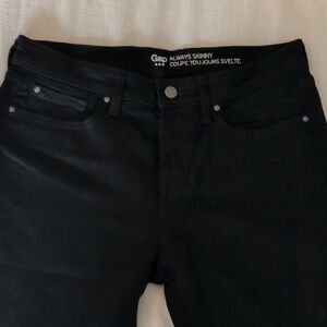 GAP Women's Jet Black Always Skinny Jeans